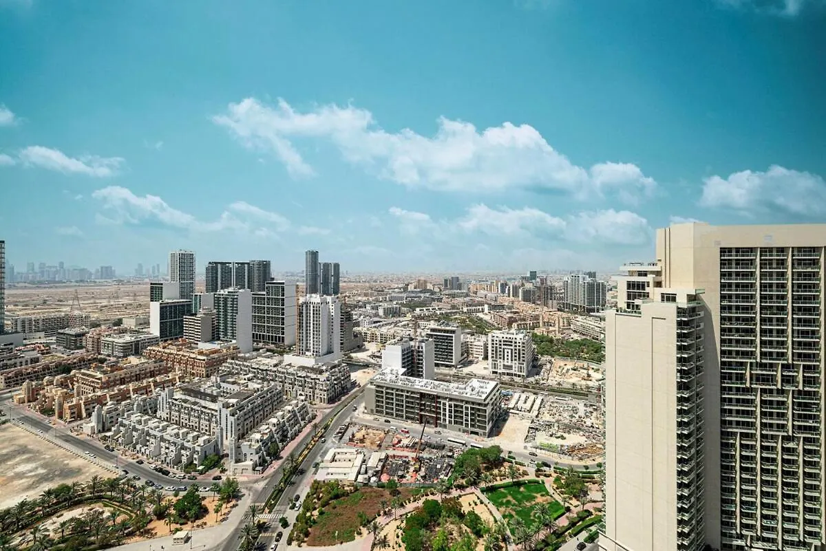 Luxury One-Bedroom Apartment In Bloom Heights Dubai 0*,